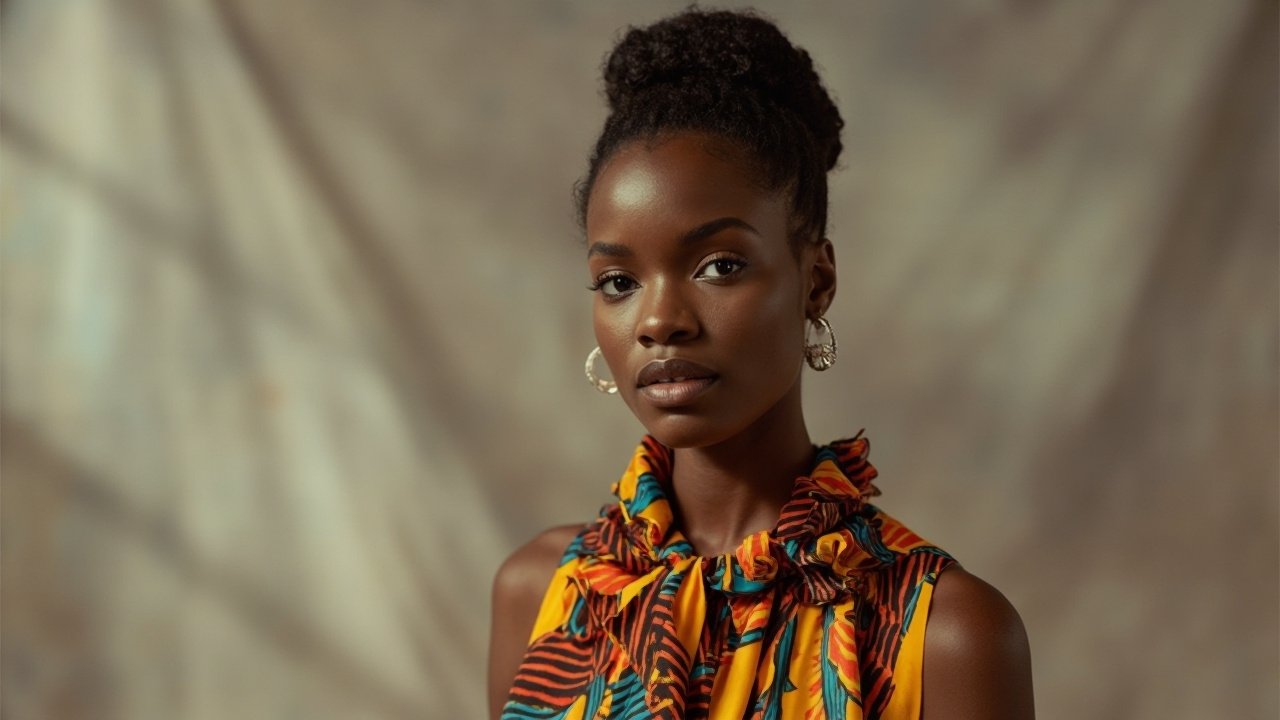 Robe wax longue évasée : l’art de sublimer la silhouette avec les textiles africains