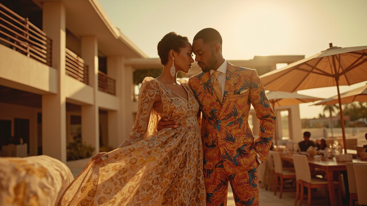Tenues wax couple assorti : guide complet pour un style africain coordonné
