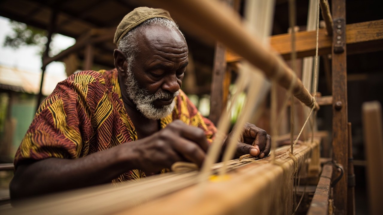 Le tissu kente du Ghana : guide complet d’identification et d’appréciation du textile authentique