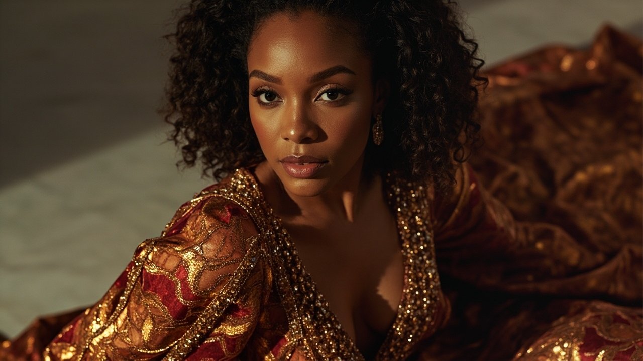 Tenues de soirée en bazin brisé : l’art du luxe dans la mode africaine contemporaine